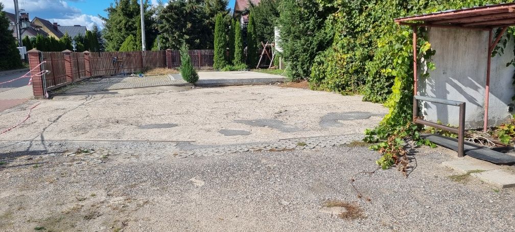 Wynajmę utwardzony plac, działkę