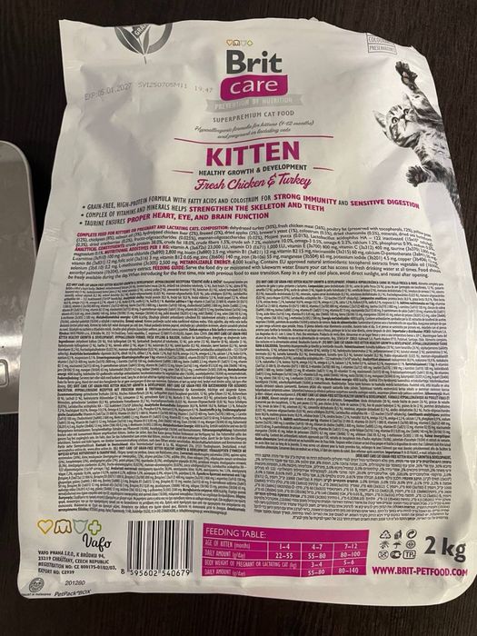 Karma Brit Care Kitten Sucha i mokra