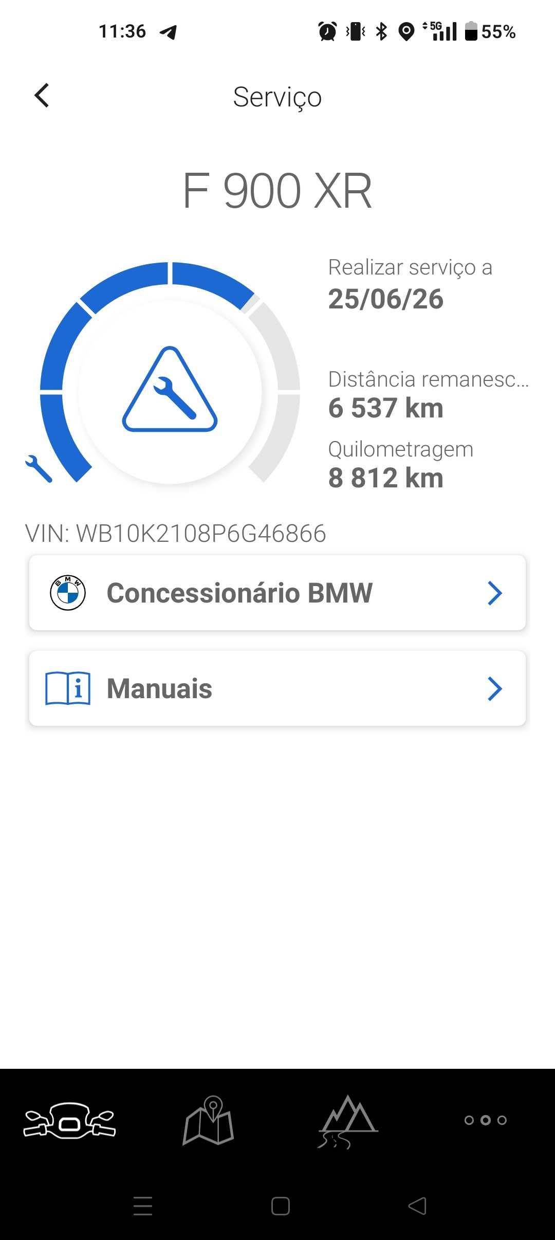 BMW F 900 XR Triple Black Full Extras