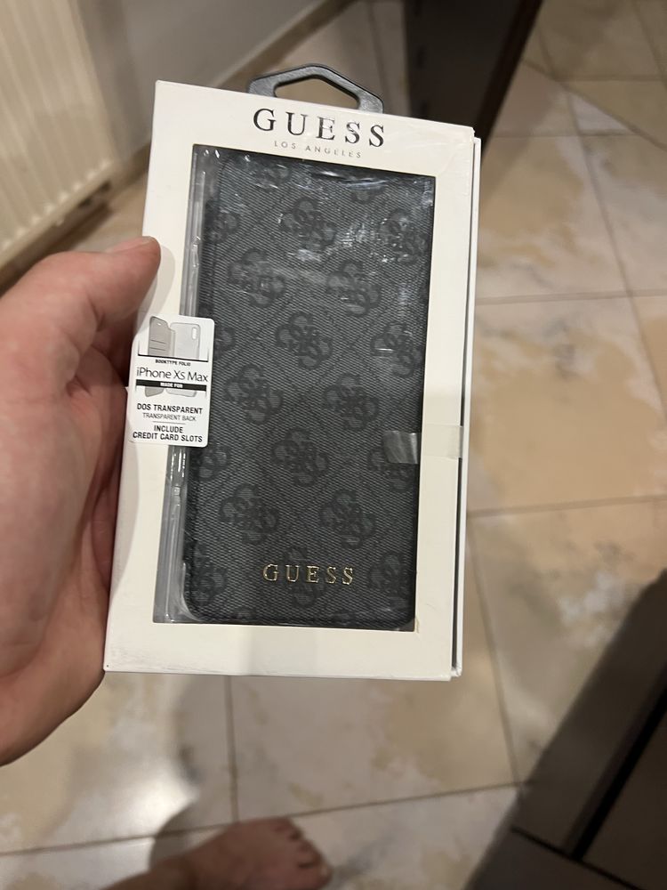 Etui Guess z klapka Iphone XS Max