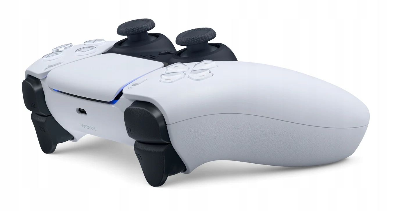 sony dualsense kontroler bezprzewodowy white/black