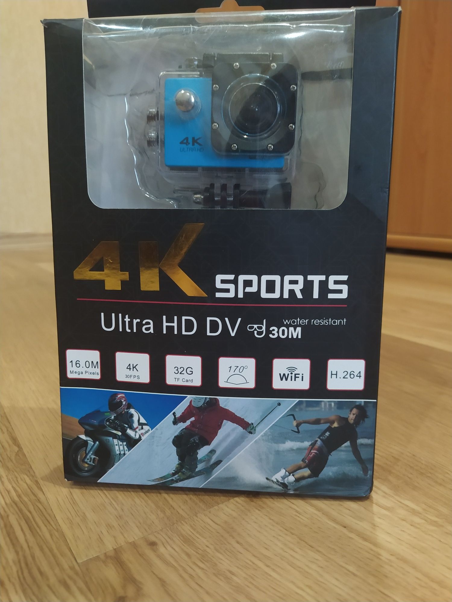 Action Camera 4K sports Ultra HD DV Wi-Fi