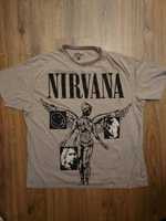 Koszulka custom nirvana in utero kurt cobain naszywki