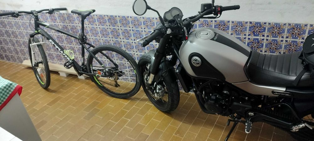 Benelli leoncino 500 trail 2019 vendo ou troco por uma trail