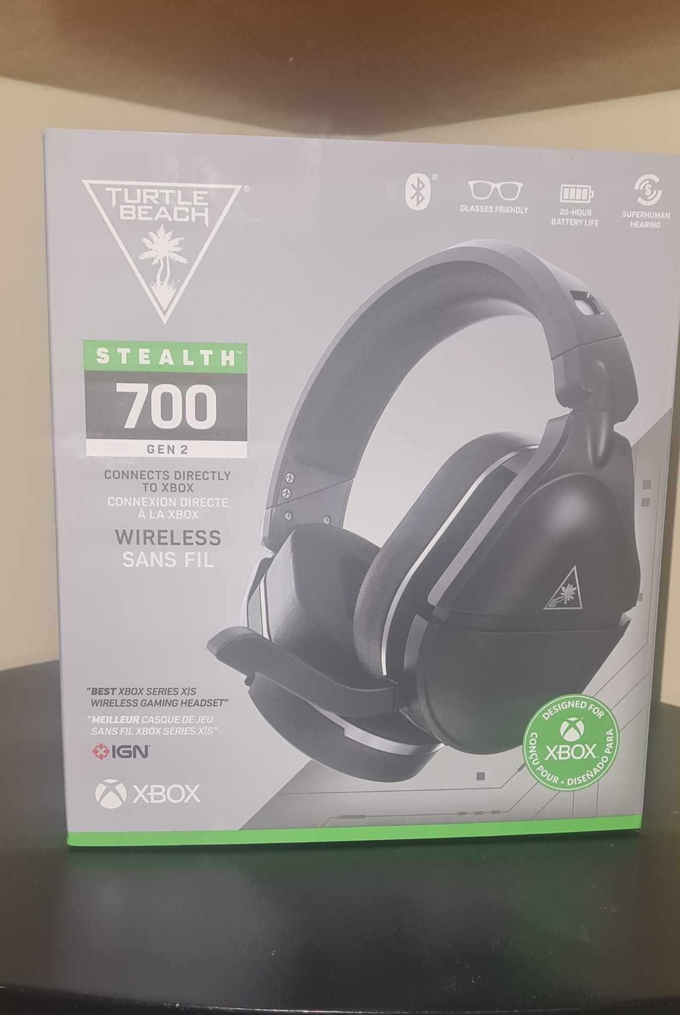 Auscultadores Gaming Turtle Beach Stealth 700 Preto Novo/Selado