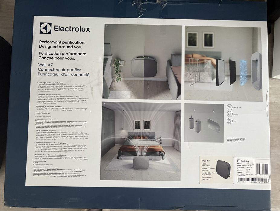 Oczyszczacz powietrza Electrolux Nowy