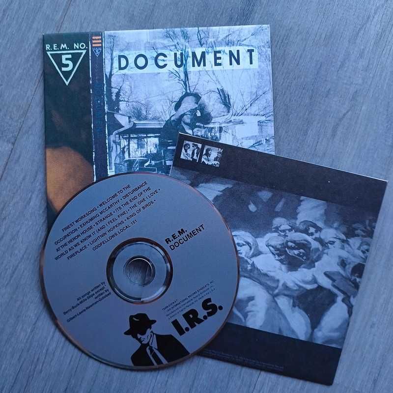 R.E.M. Mini LP CD Document USA Limited Edition