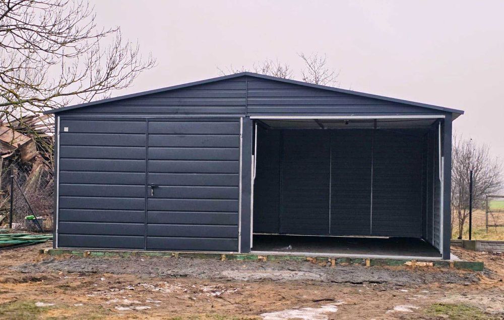 Garaż Blaszany Solidna Konstrukcja OCYNK PROFIL