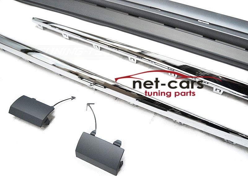 Listwy progowe progi MERCEDES S W222 AMG 13-20 S63 S65 Long chrom