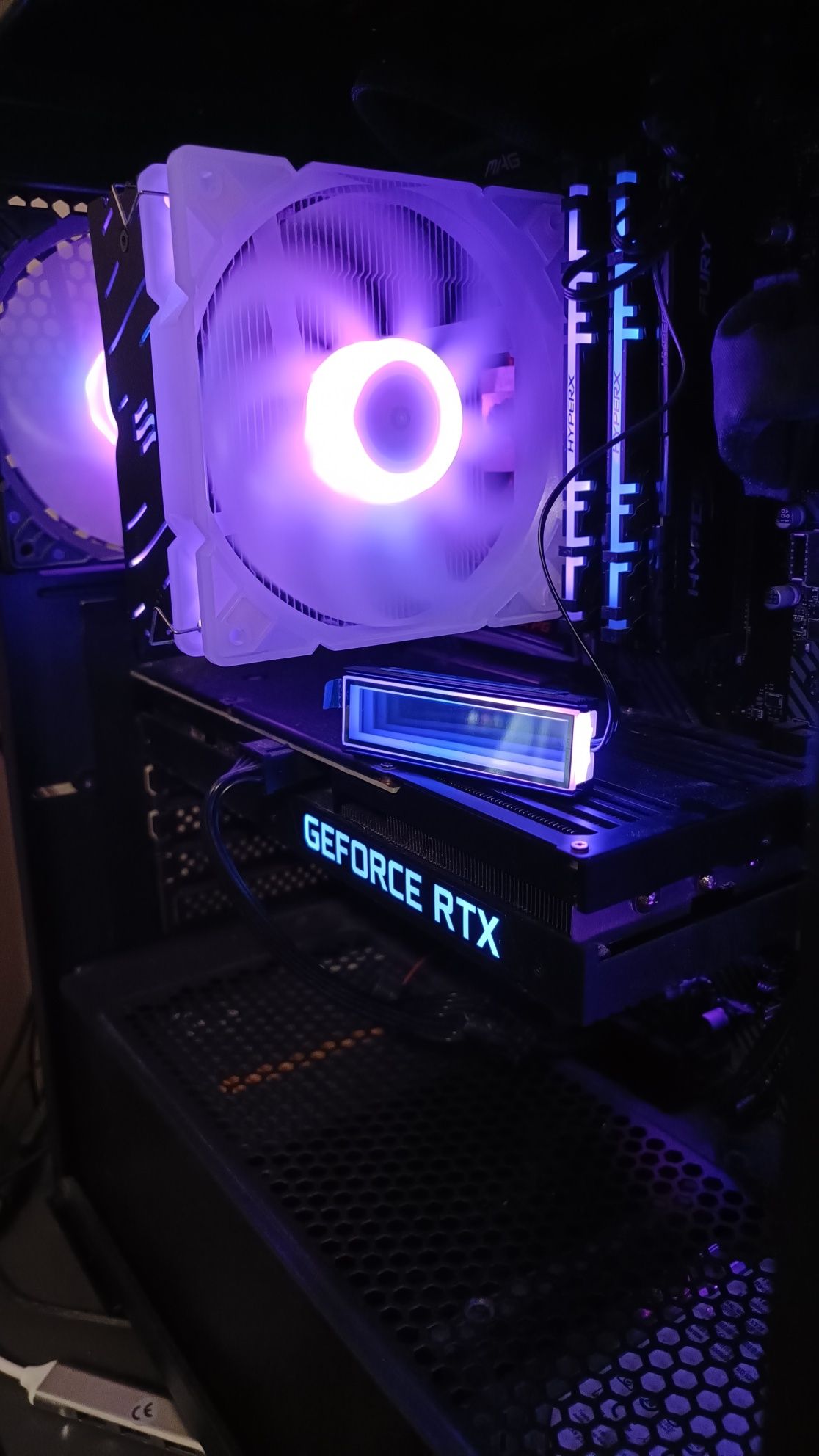 Radiator aRGB na dysk M.2 SSD