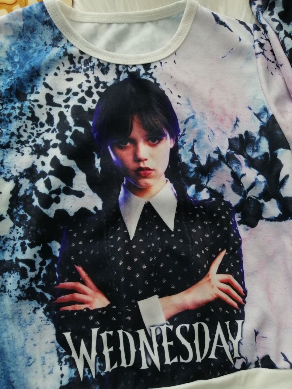 Nowa bluza wednesday addams 164-168 niebieska ostatnia sztuka