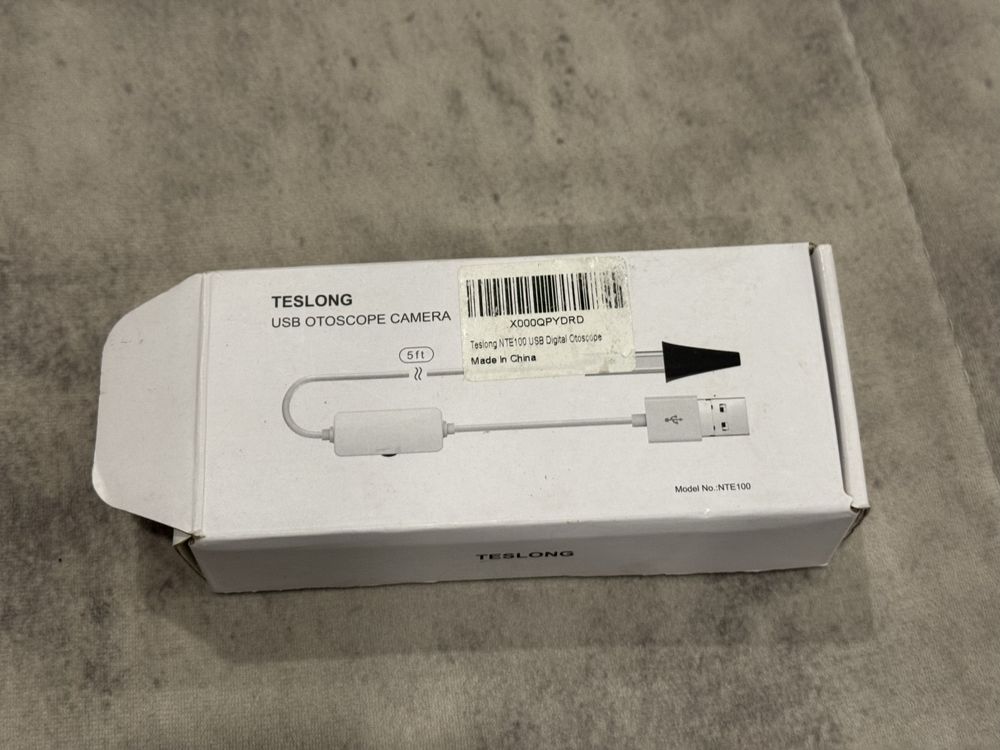 Otoscópio usb com câmera - NOVO