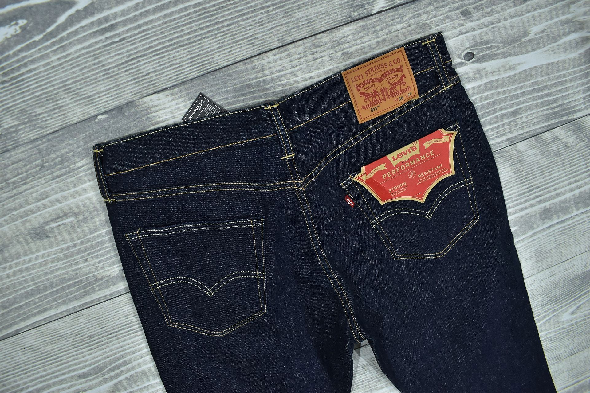 LEVIS 511 Męskie Spodnie Jeansowe Jeansy W36 L34