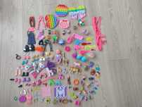 Zabawki różne ubrania barbie my little pony pop IT