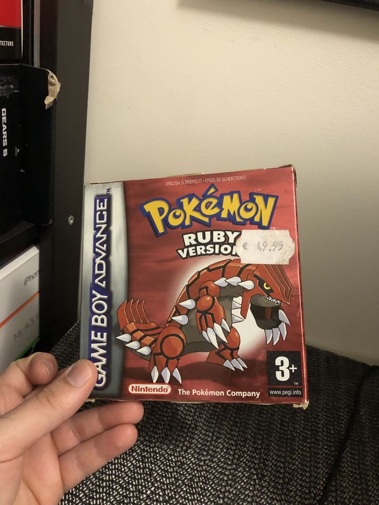 Pokemon Ruby só “caixa”