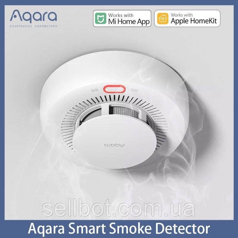 ⫸Датчик диму Aqara Smart Smoke Detector Sensor JY-GZ-01AQ AppleHomeKit