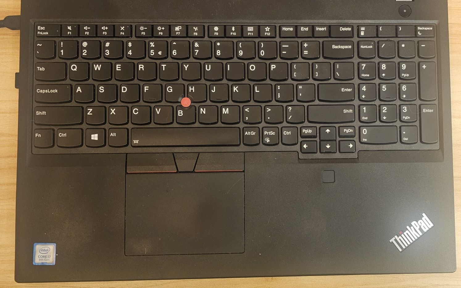 Laptop Lenovo ThinkPad L590 i7-8565U 16gb RAM 480GB