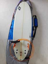 Prancha de Surf 6.3" com capa 7.3"