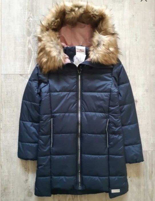 Kurtka dla dziewczynki rozmiar 110/116,granatowa, 5 10 15