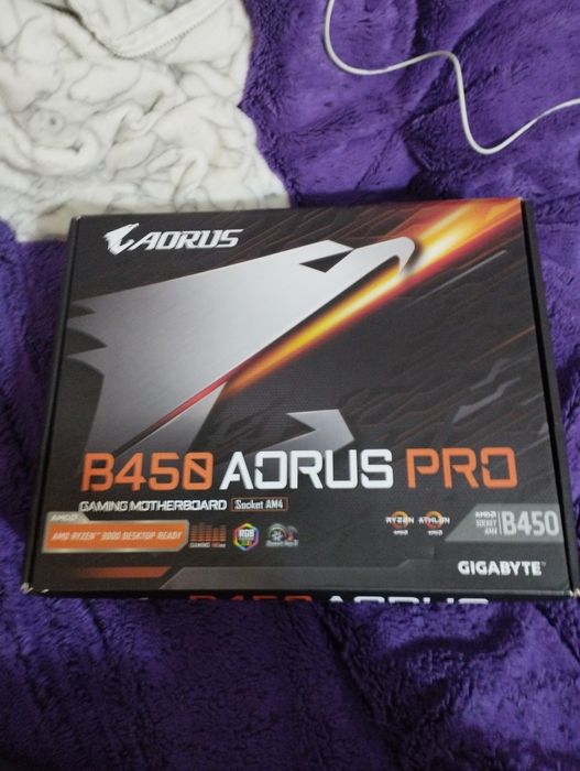 Материнская плата AORUS B450 PRO