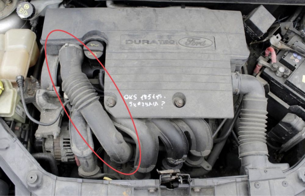 Fiesta Mk6 nowa rura dolot