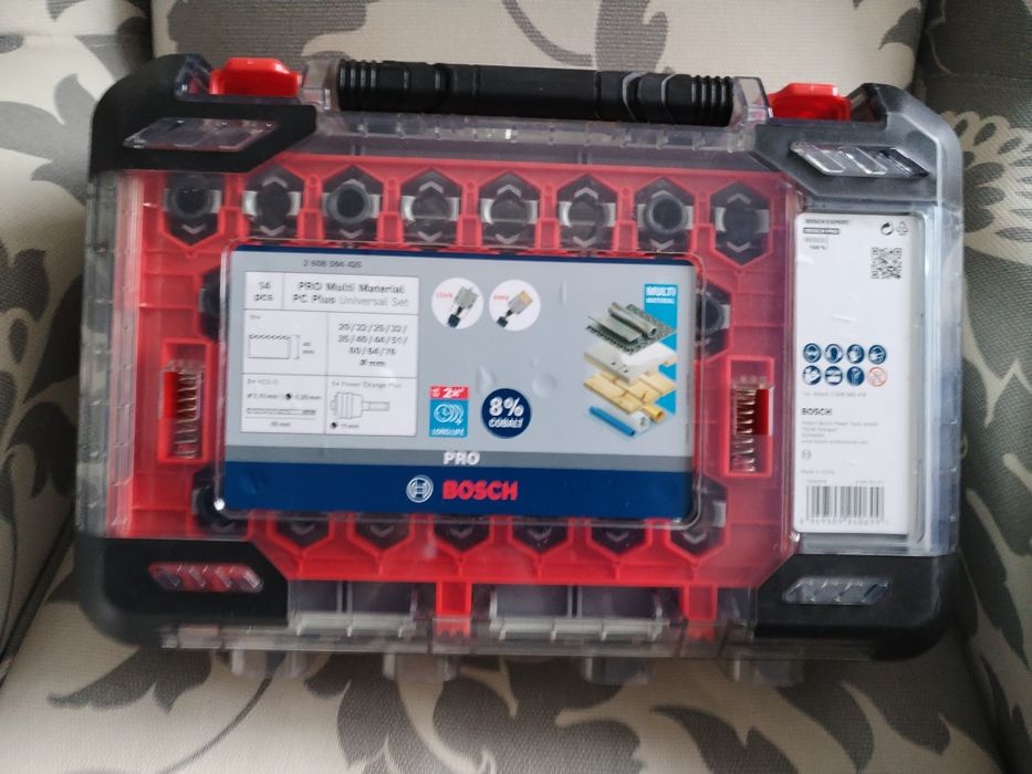 Bosch 14 x PRO Multi Material Power Change Plus zestaw otwornic nowy