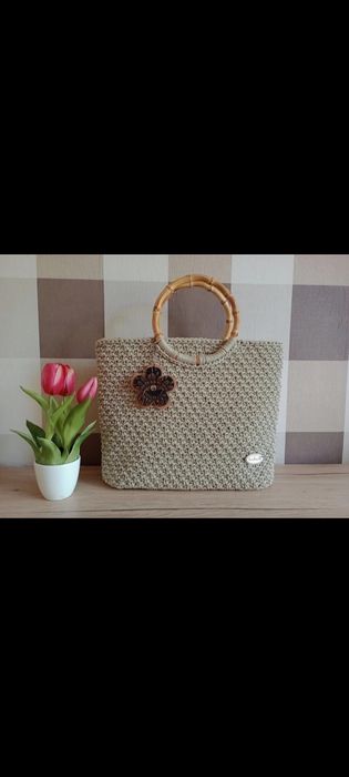 Letnia torebka - koszyczek