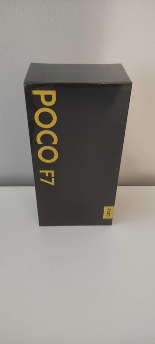 Smartfon XIAOMI Poco F7 5G 12/512GB 6.83" 120Hz czarny, nowy