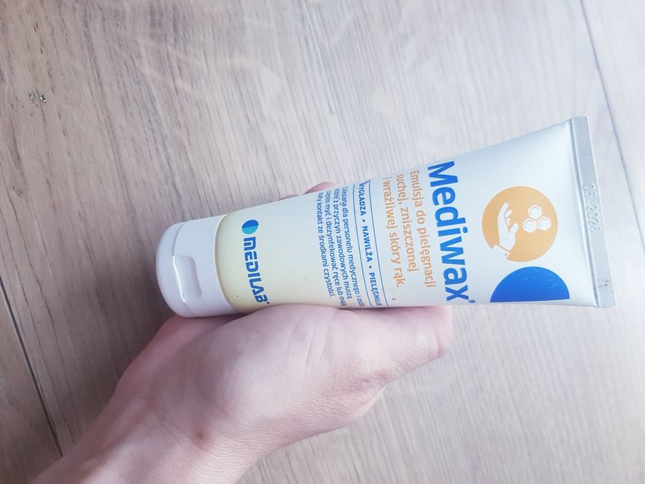 Nowy krem emulsja do rąk marki Mediwax Medilab 75ml
