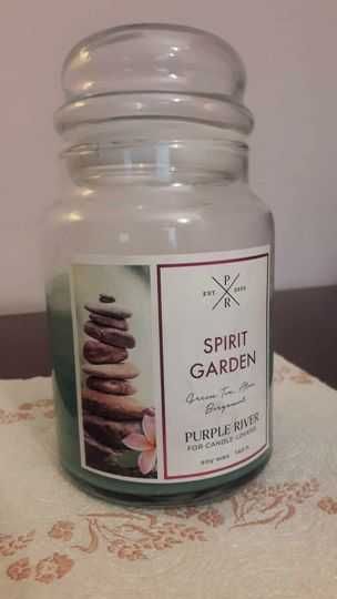 Świeca zapach. Spirit Garden, Purple River-okazja