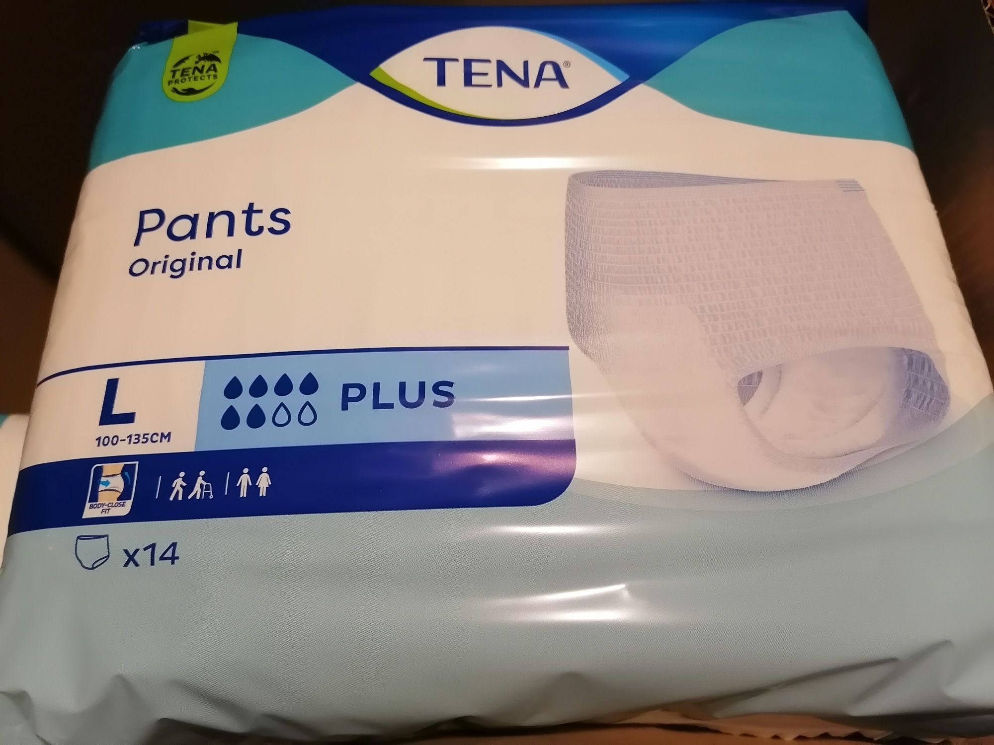 Pantsy TENA L 4x14szt chłonność plus