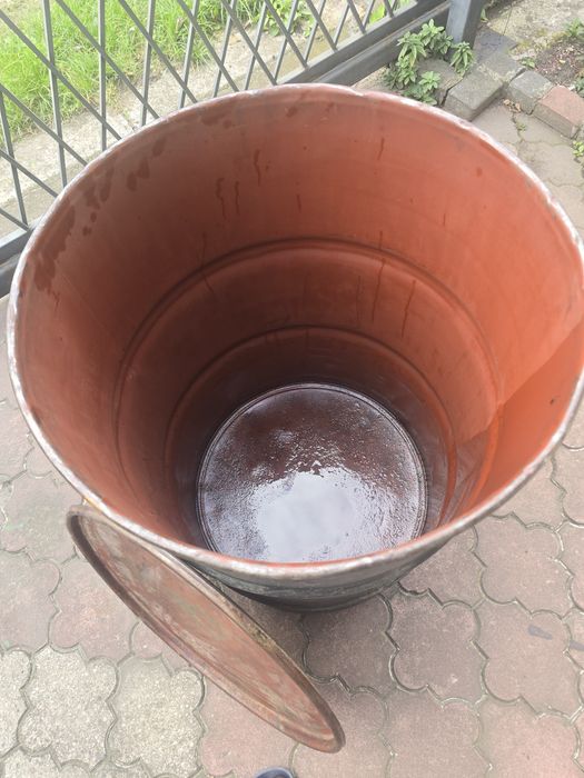 Beczka 200l metalowa ocynkowana Polecam