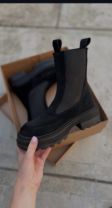 Зимові ботинки, жіночі челсі