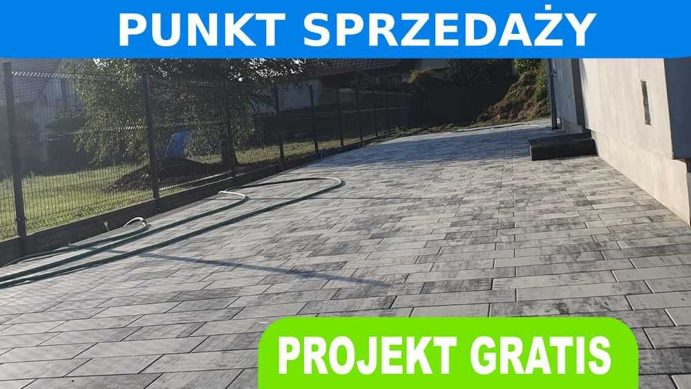 Kostka brukowa via tres SPRZEDAŻ HURTOWA projekt gratis