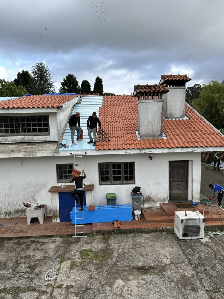 Subtituicao de telhados/coberturas