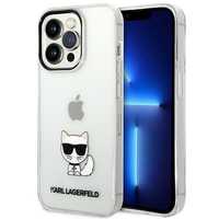 Etui Karl Lagerfeld iPhone 14 Pro Max Choupette Body Transparent