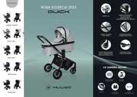 Wózek Muuvo Quick 2023 zestaw 2w1 promocja miesiąca