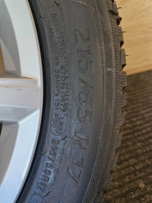 Komplet nowych kół VW 17"