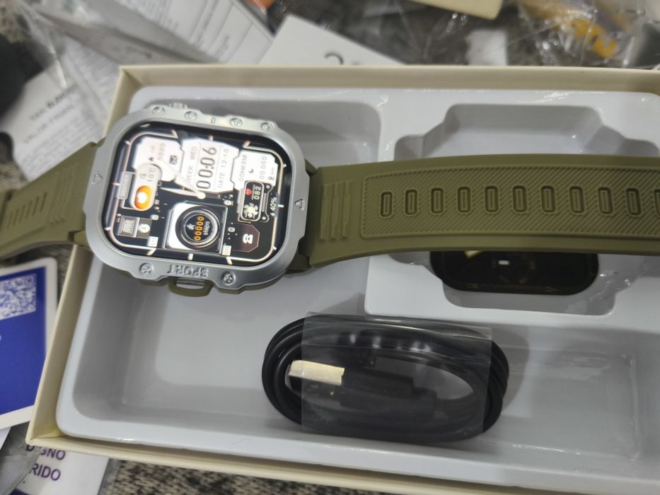 Smartwatch NOVO /ZERADO /CAIXA - Envio todo PORTUGAL via CTT