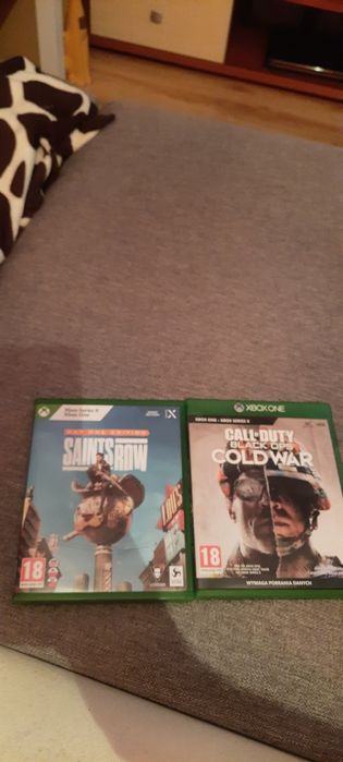SaintRow Day one edition, Call of Duty, Cold war xbox