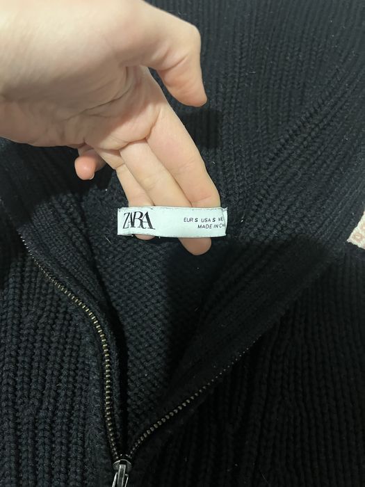 Светр на блискавці zara S