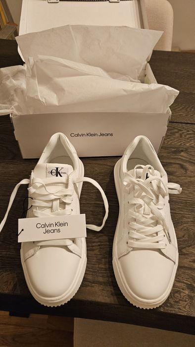 Sapatilhas Calvin Klein Brancas