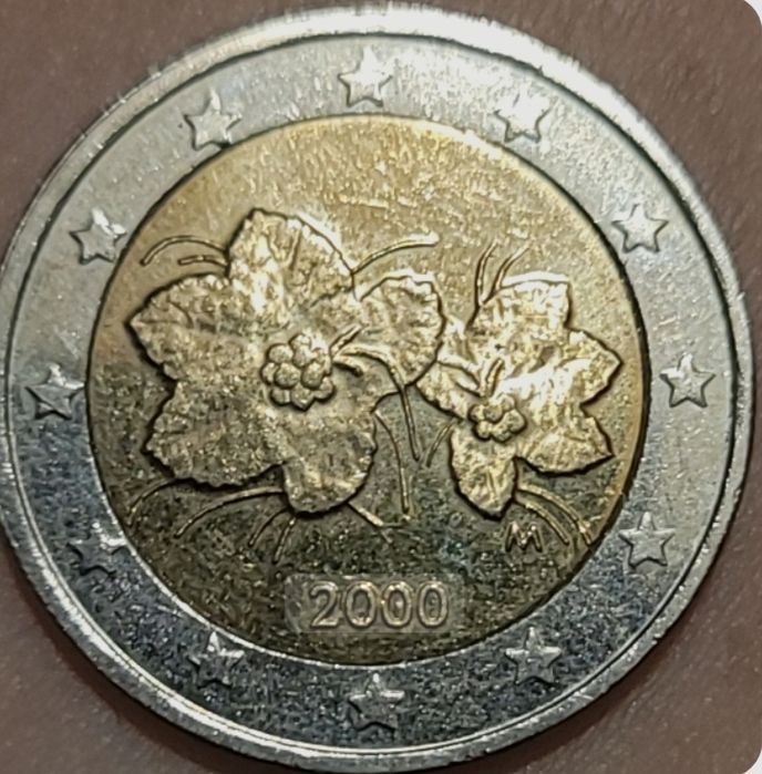 Moeda 2€, Finlândia 2000