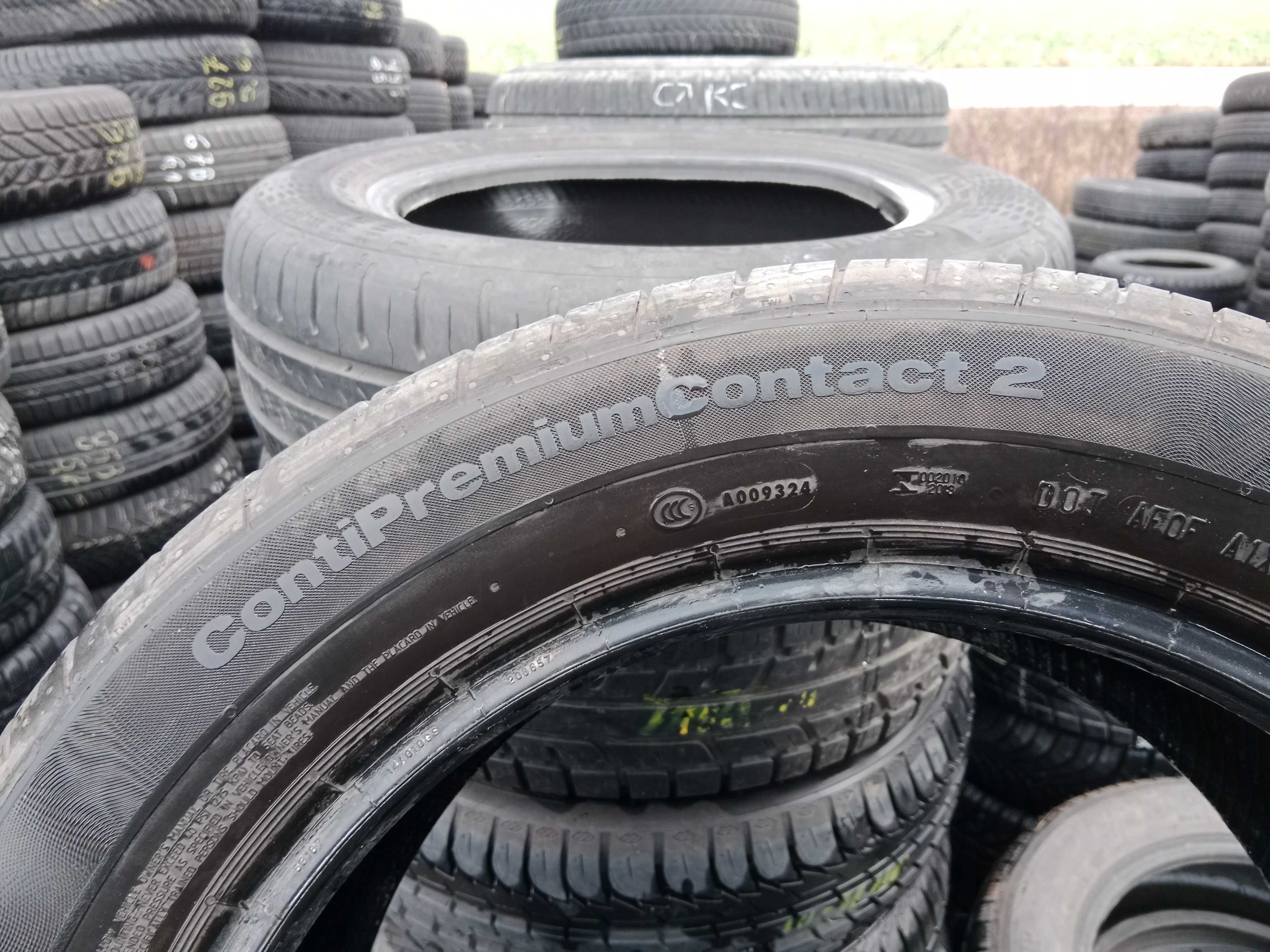 Opona używana 205/55R16 Continental ContiPremiumContact 2 1szt.