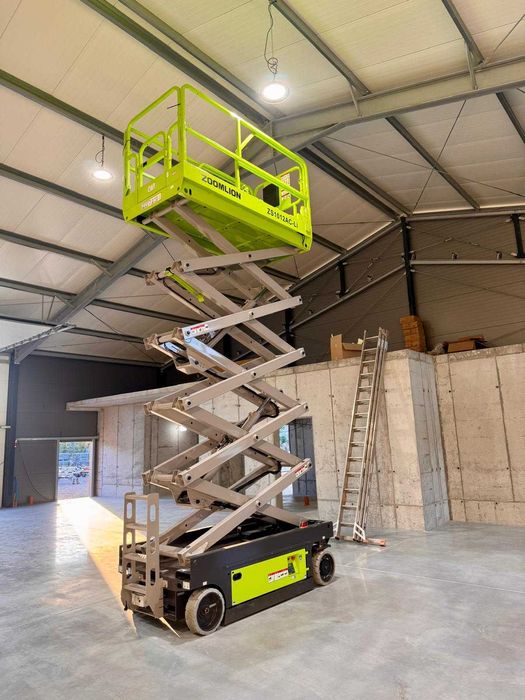 Wynajmę NOWY podnośnik nożycowy ZOOMLION ZS1012AC-Li 12 metrowy