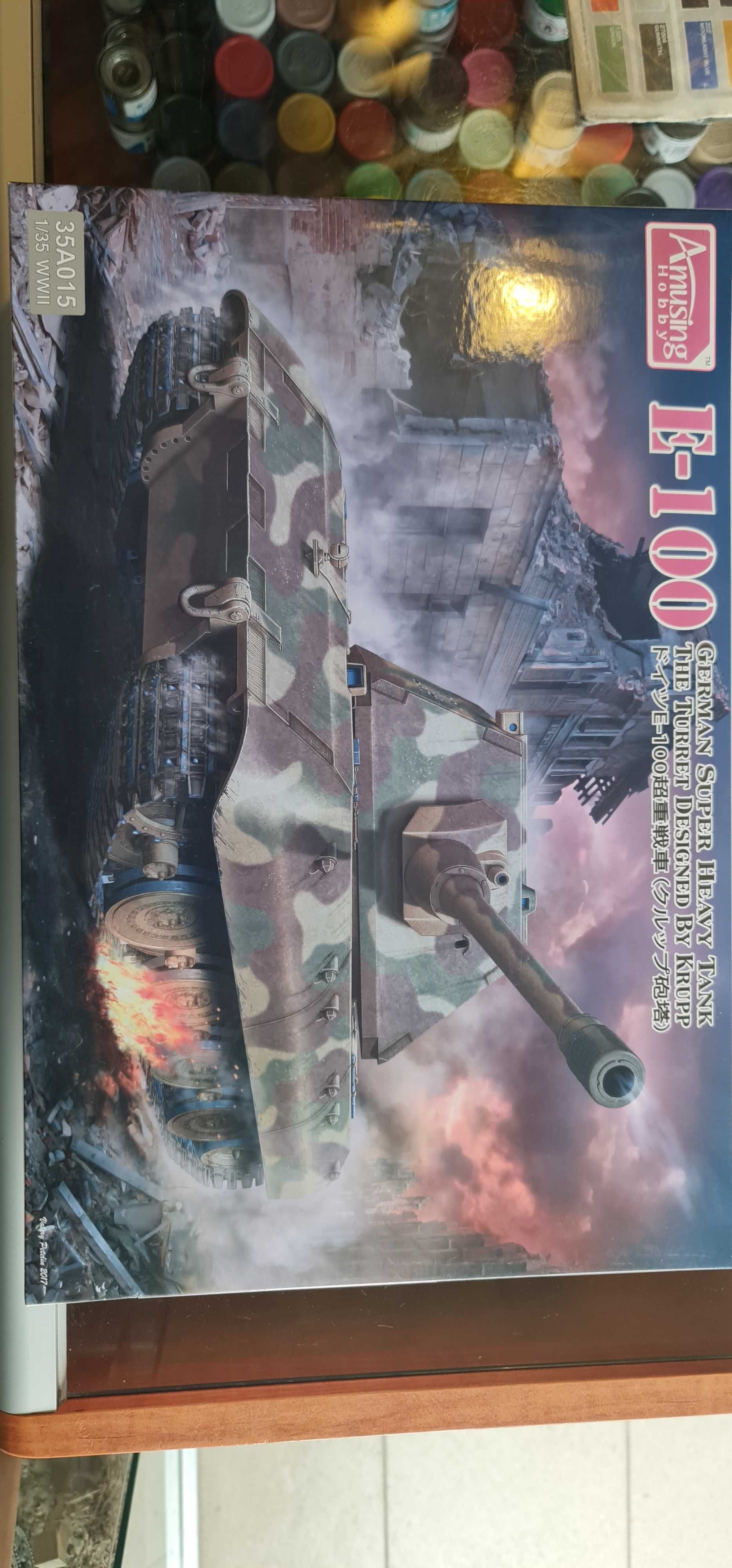 Amusing Hobby 35A015 E-100 German Super Heavy Tank Sklep Planeta Płock