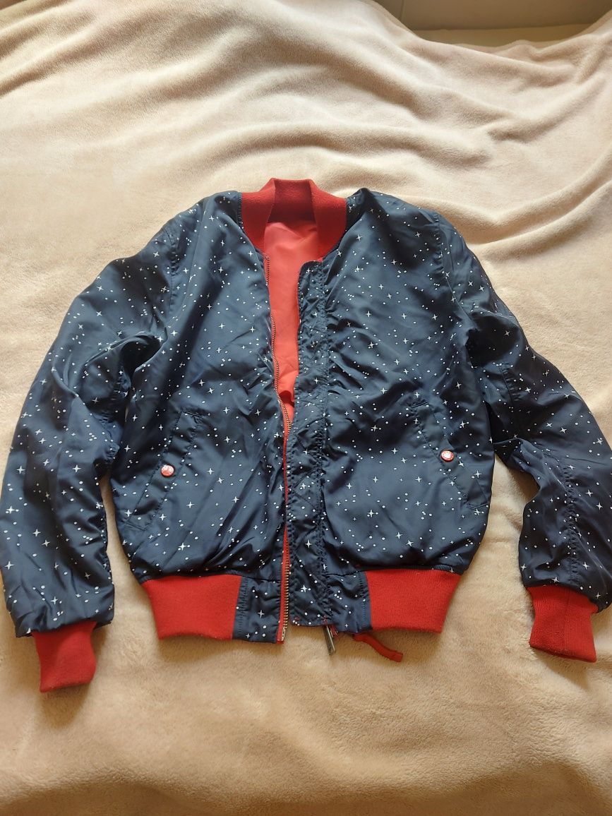 Pilotka flek flyers ALPHA INDUSTRIES size S przejsciówka NASA