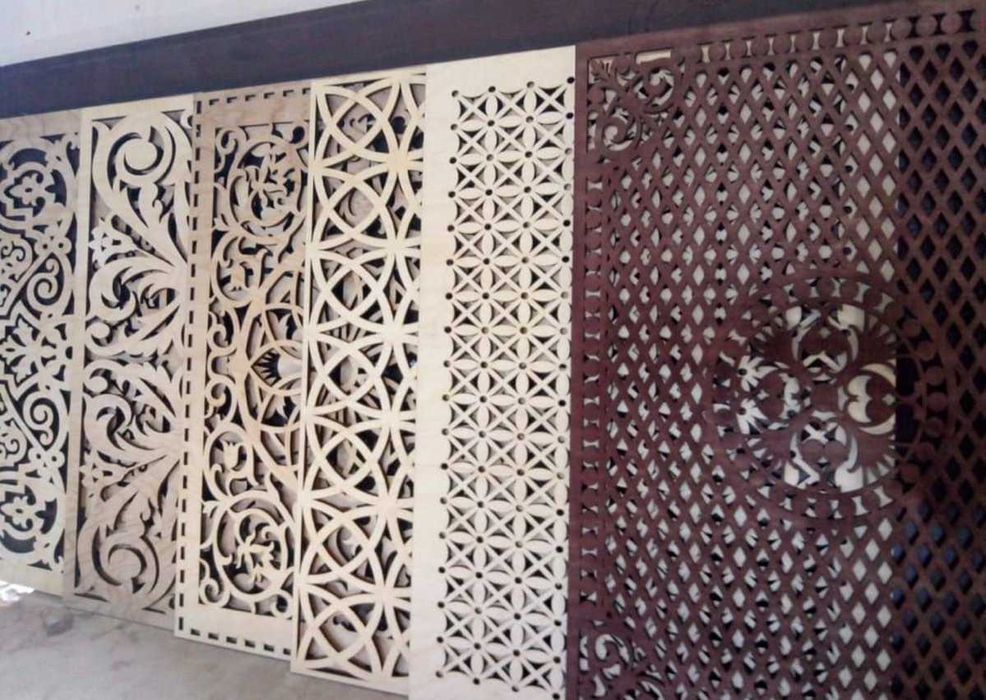 Лазерная резка и гравировка фанеры,акрила,дерева,картона,коже