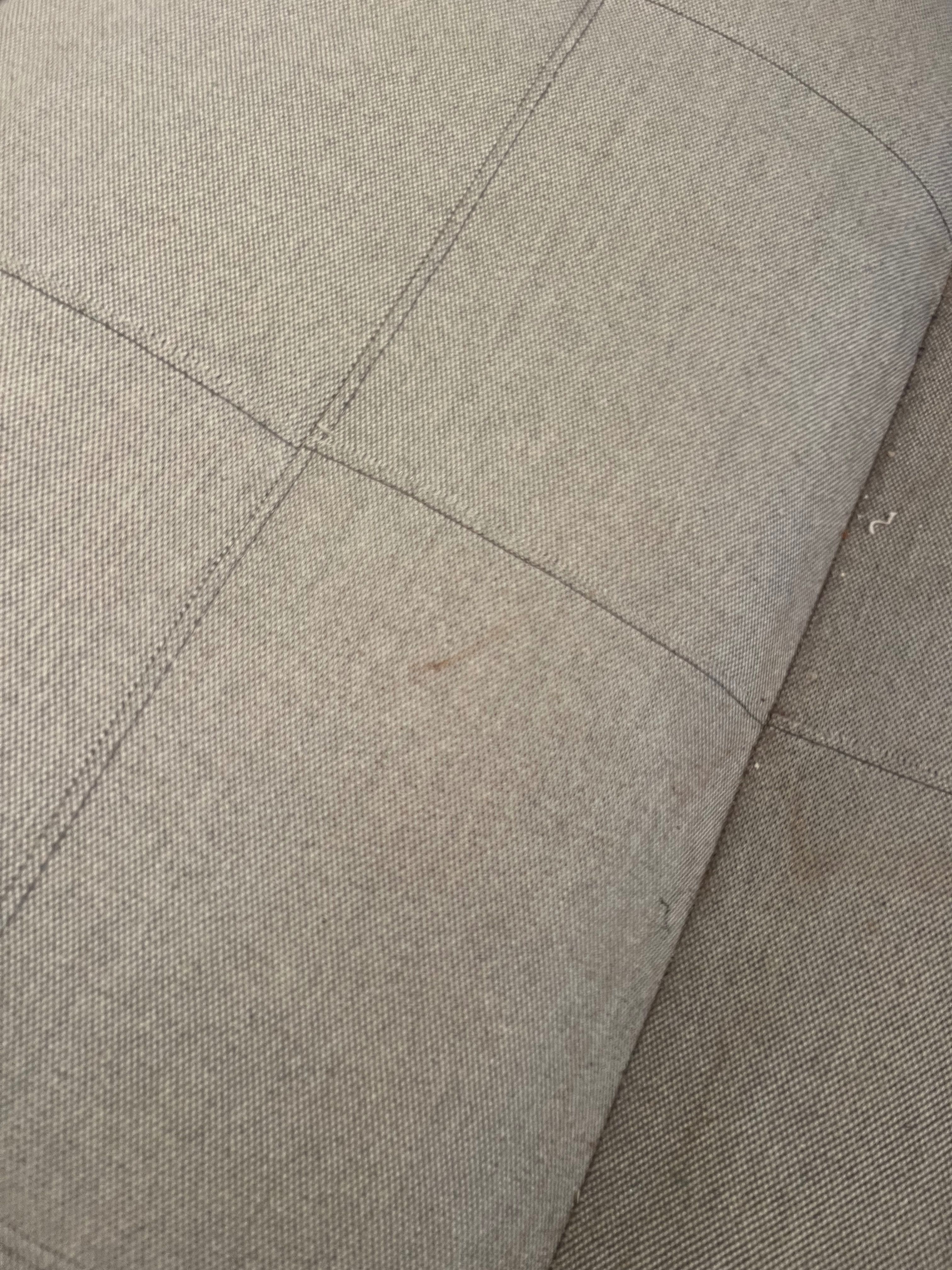 Sofá cama futton da area em tecido cinzento cinza beige