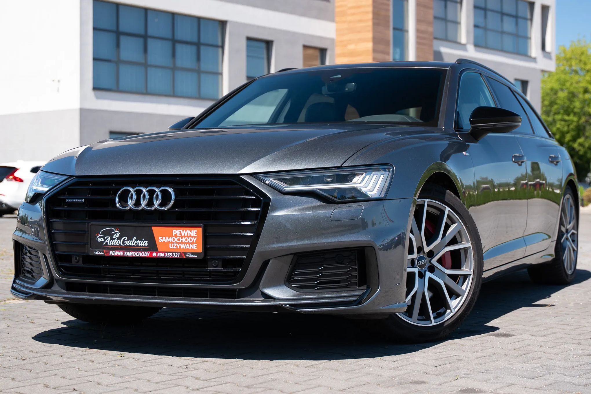 Audi A6 MEGA S LINE 55 TFSIe 367PS Quattro Skóra Matrix Kamera Radar
